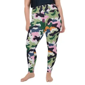 Modern Camo Plus Size Leggings