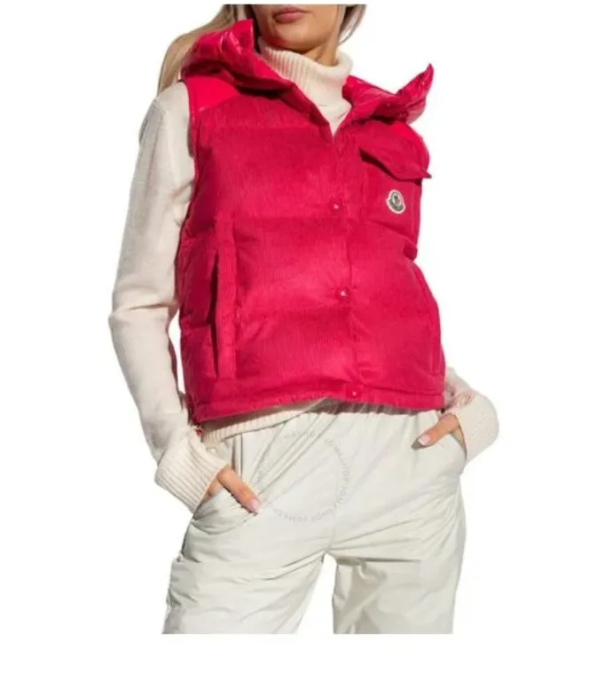 Moncler Eau Gilet Down Hooded Vest