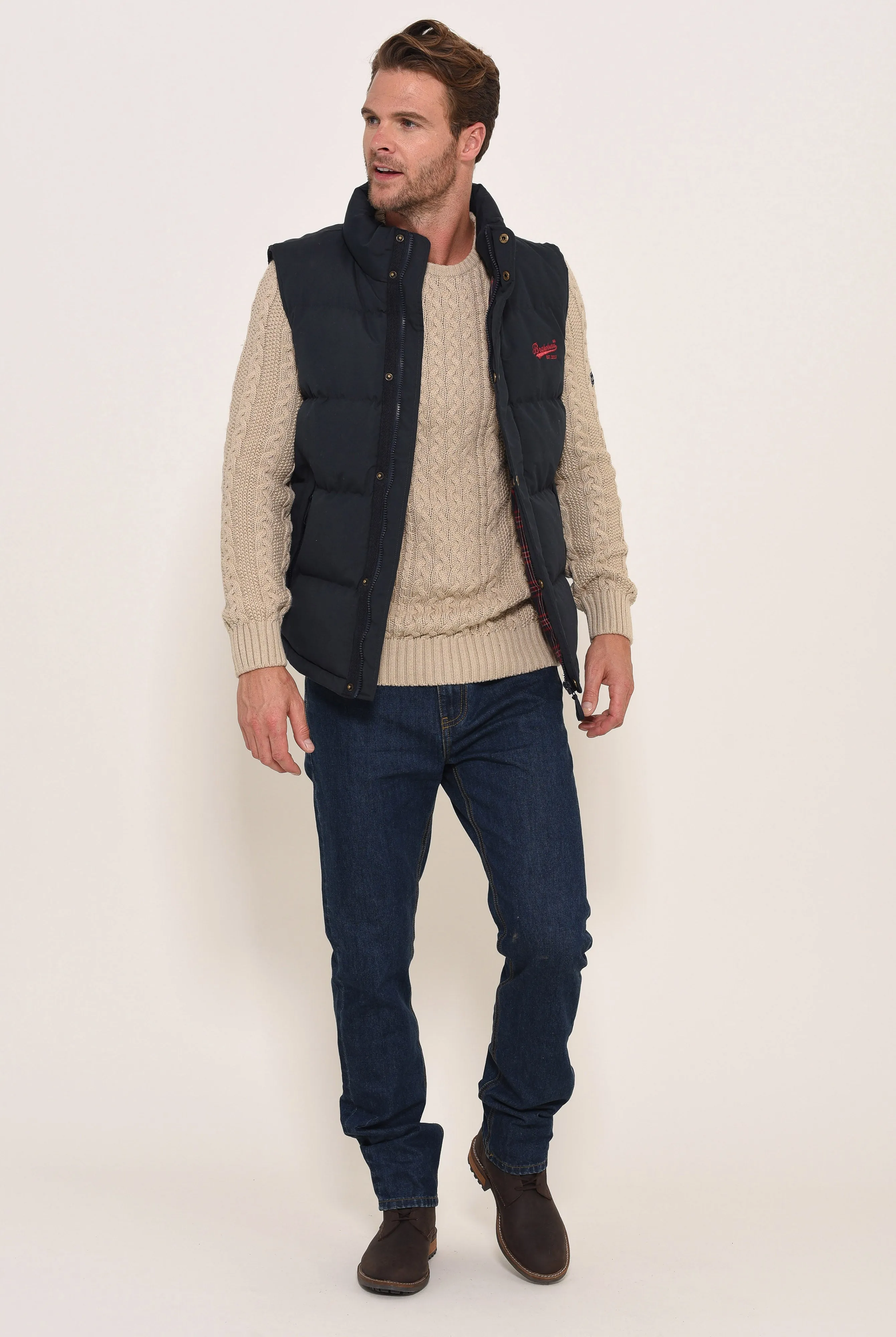 Navy Gilet