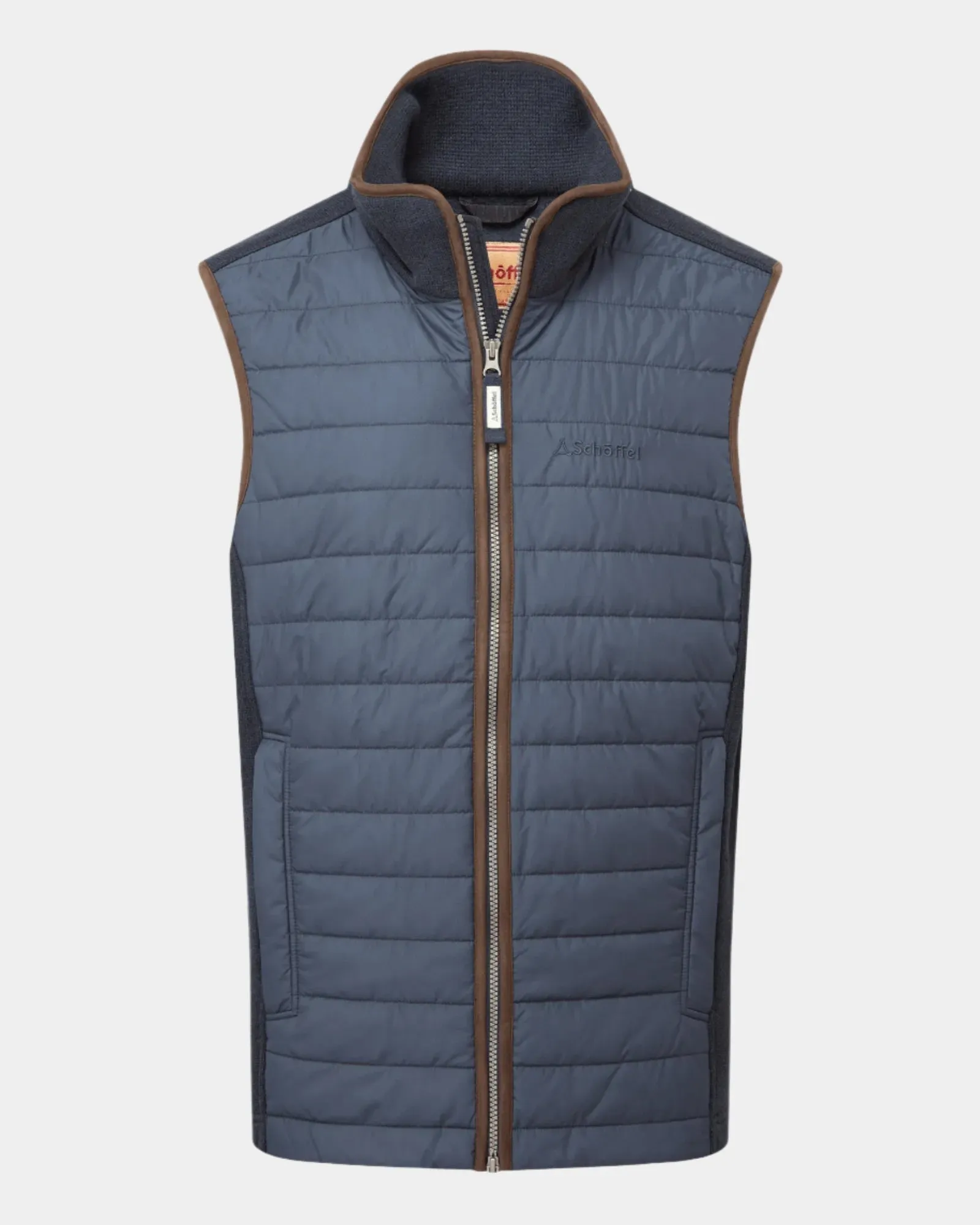 Oakham Petrol Blue Hybrid Gilet