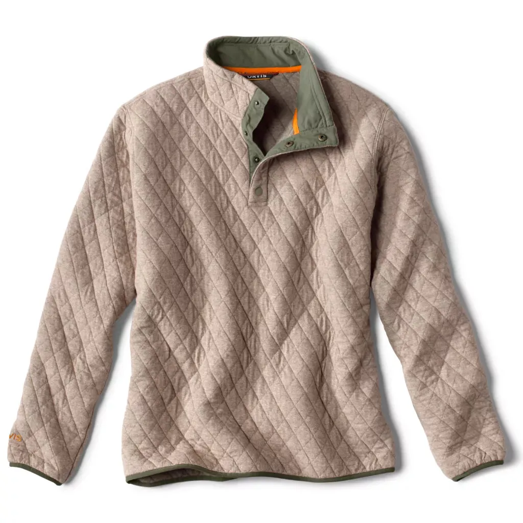 Orvis Men's Outdoor Quilted Snap Sweatshirt 2024