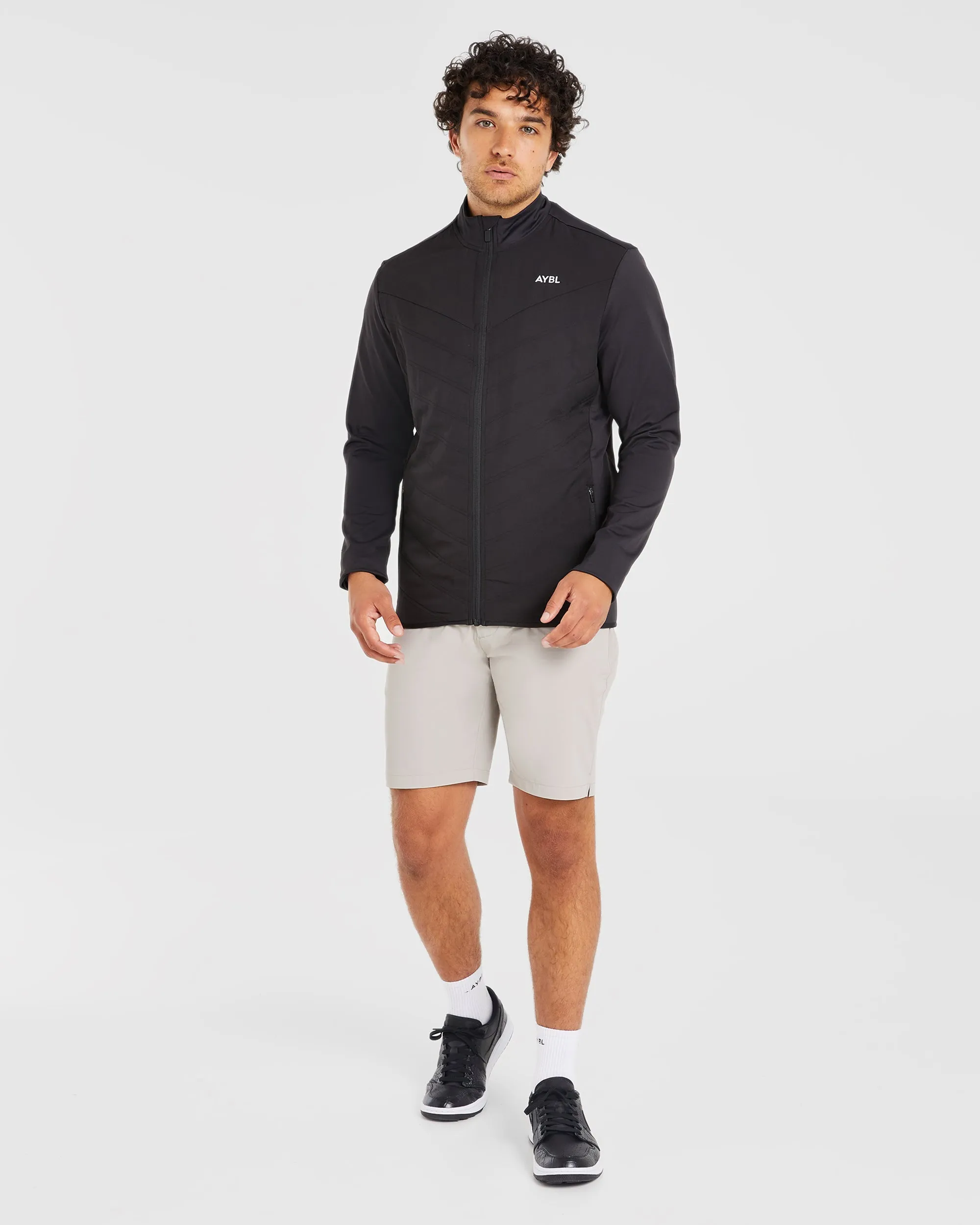 Performance Hybrid Jacket - Black