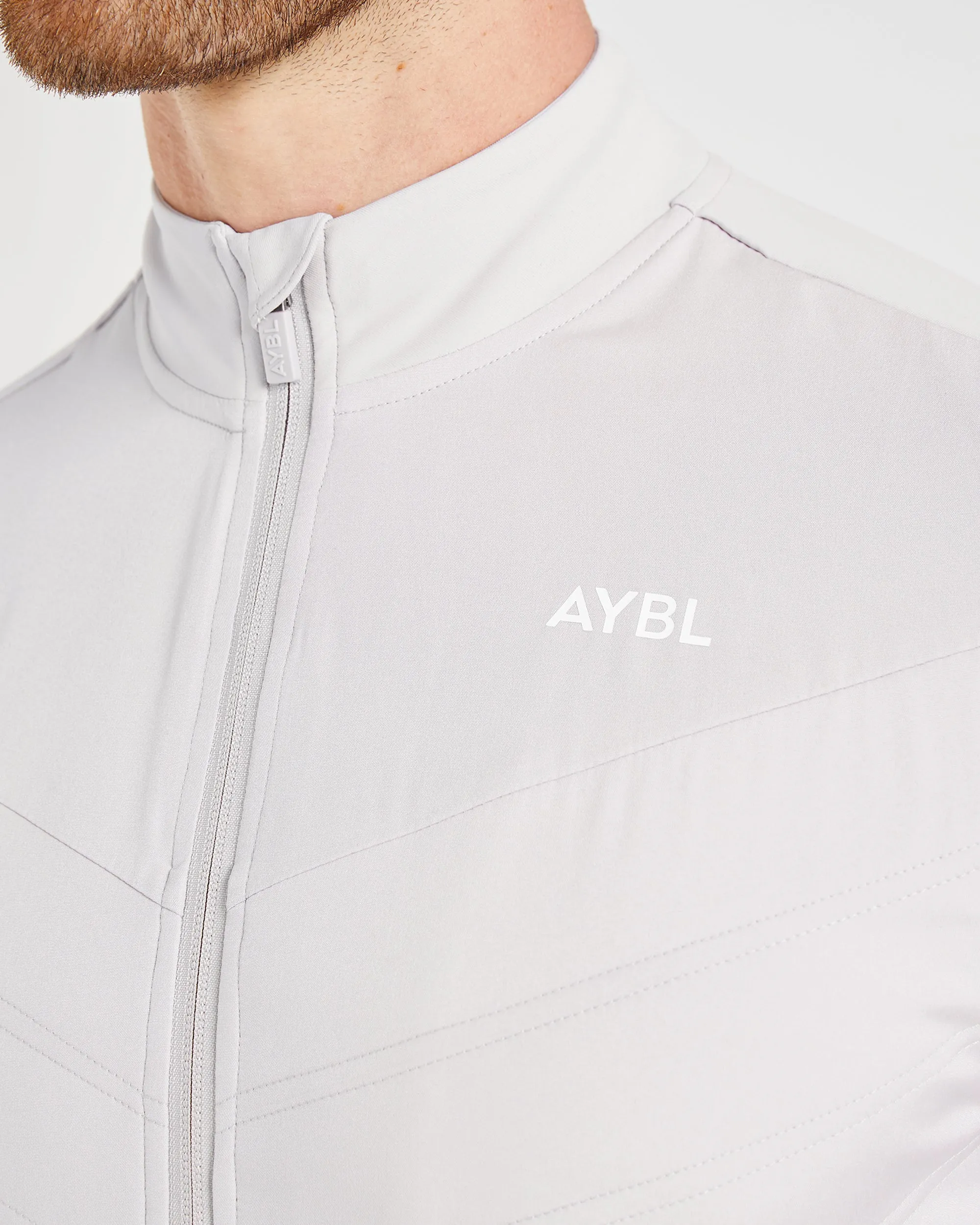 Performance Hybrid Jacket - Ice Grey