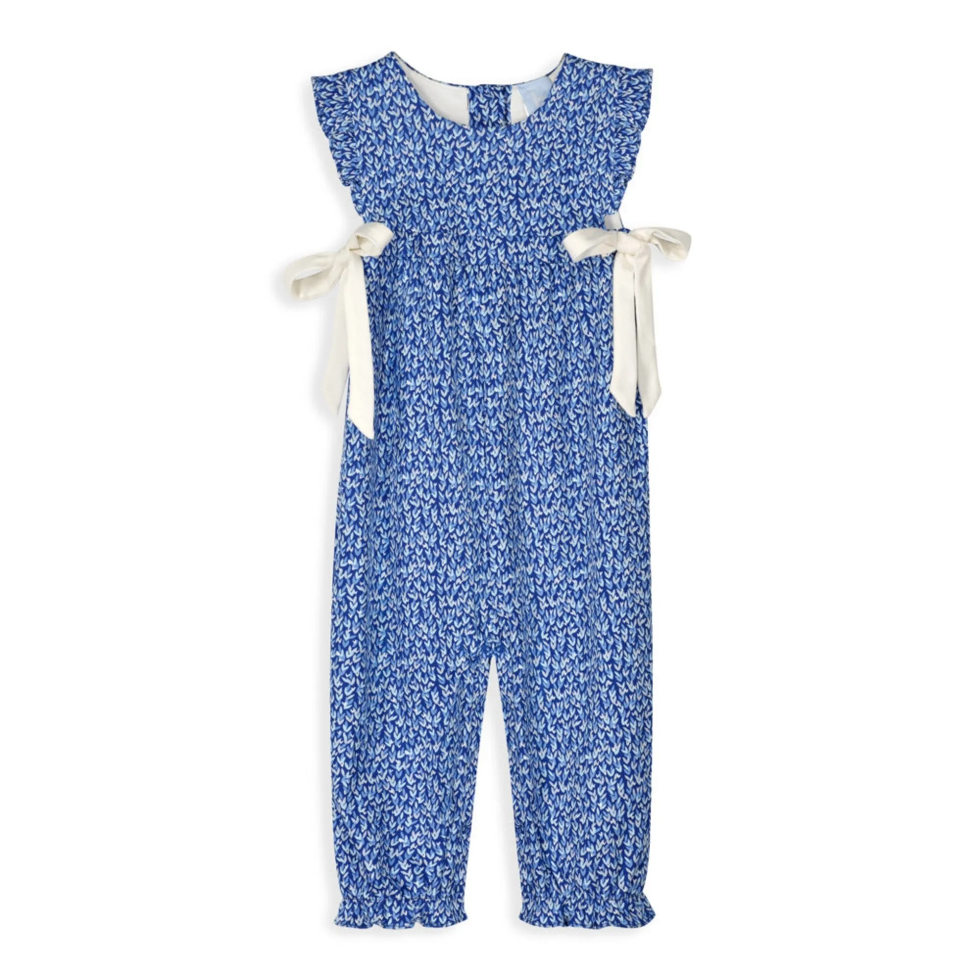 Printed Pima Berkley Overall - Peggy Bleu