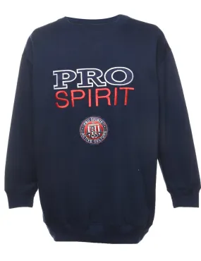 Pro Spirit Embroidered Sweatshirt - L