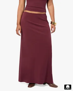 Pull On Midi Skirt