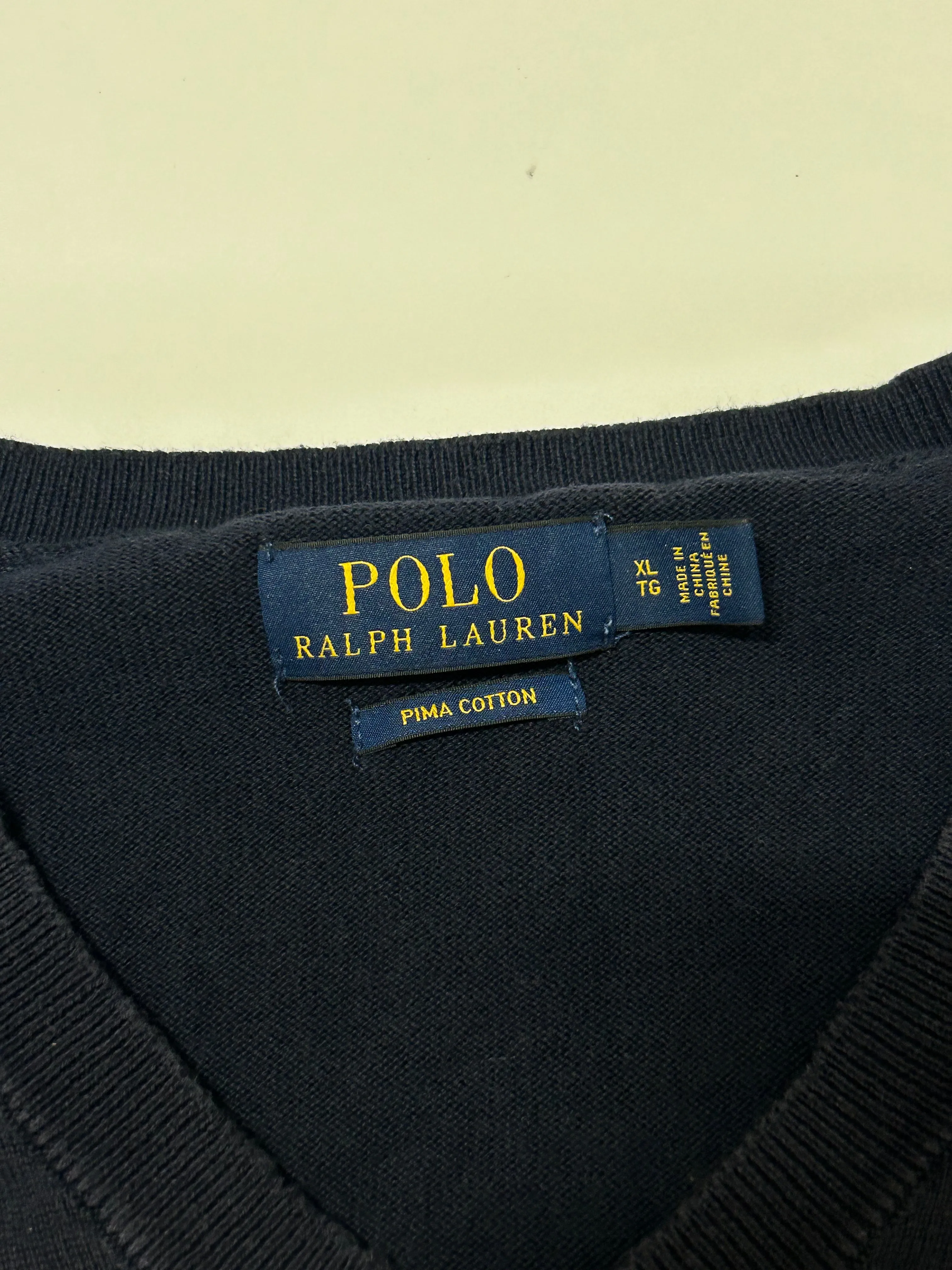 Ralph Lauren knitted vest sweater (XL)