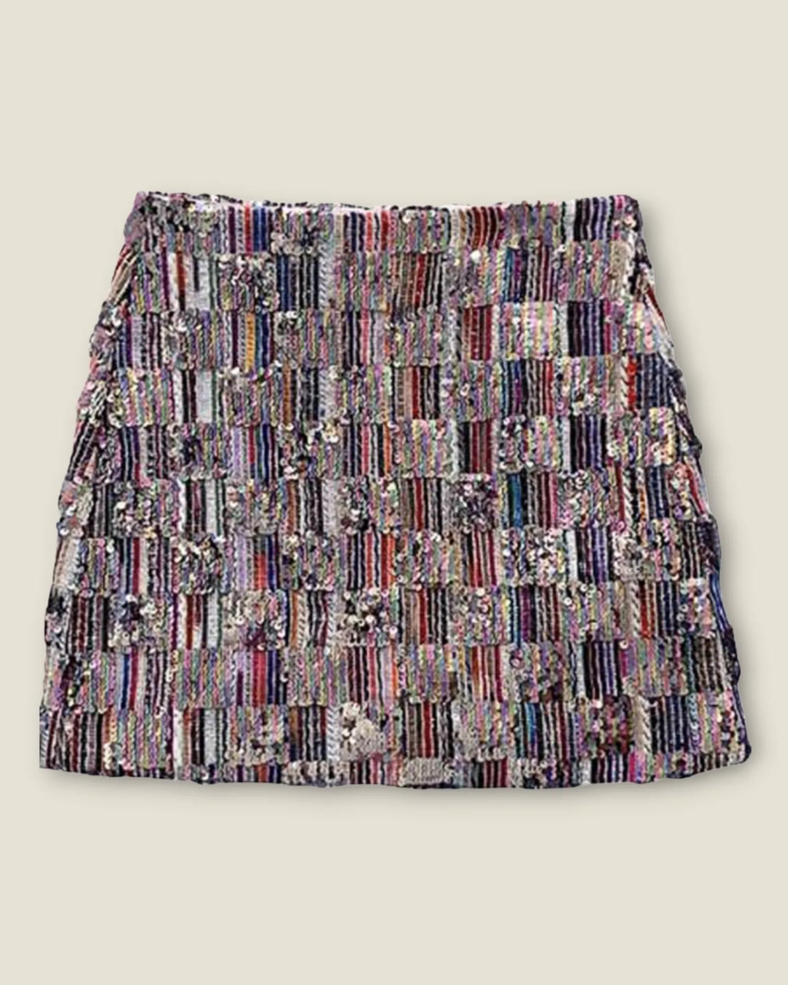 Rhinstone Midi Skirt