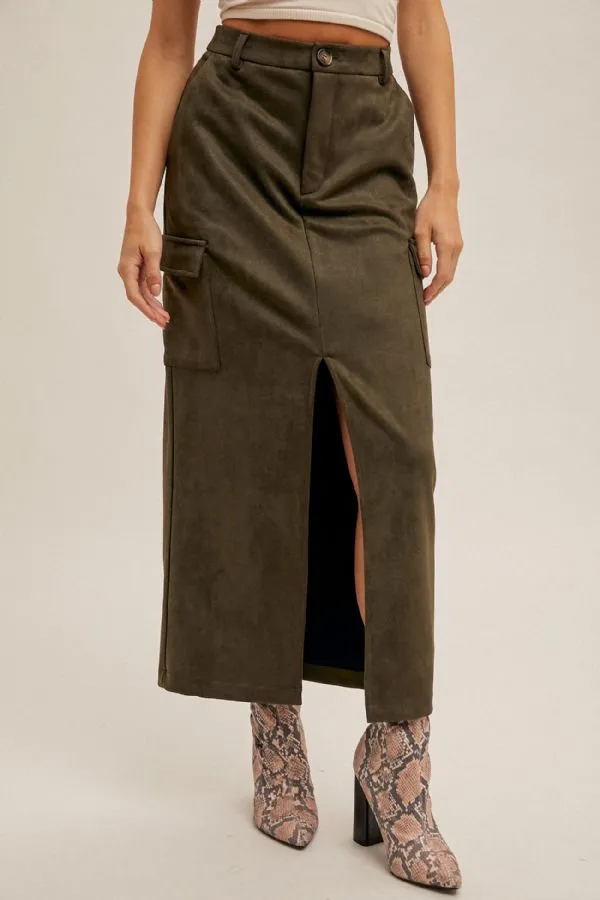 Sienna Suede Skirt