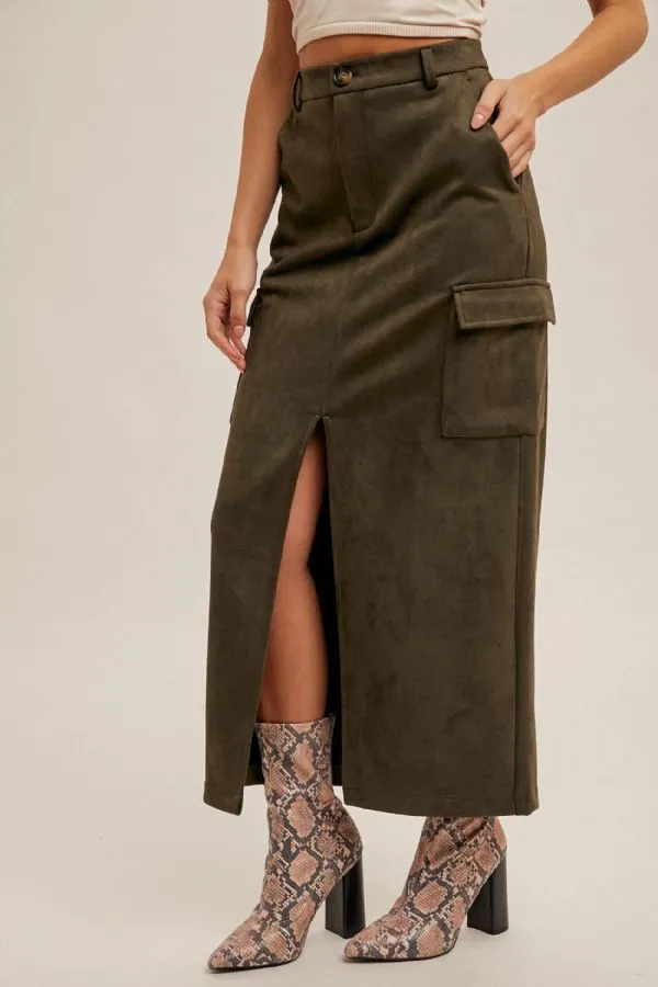 Sienna Suede Skirt