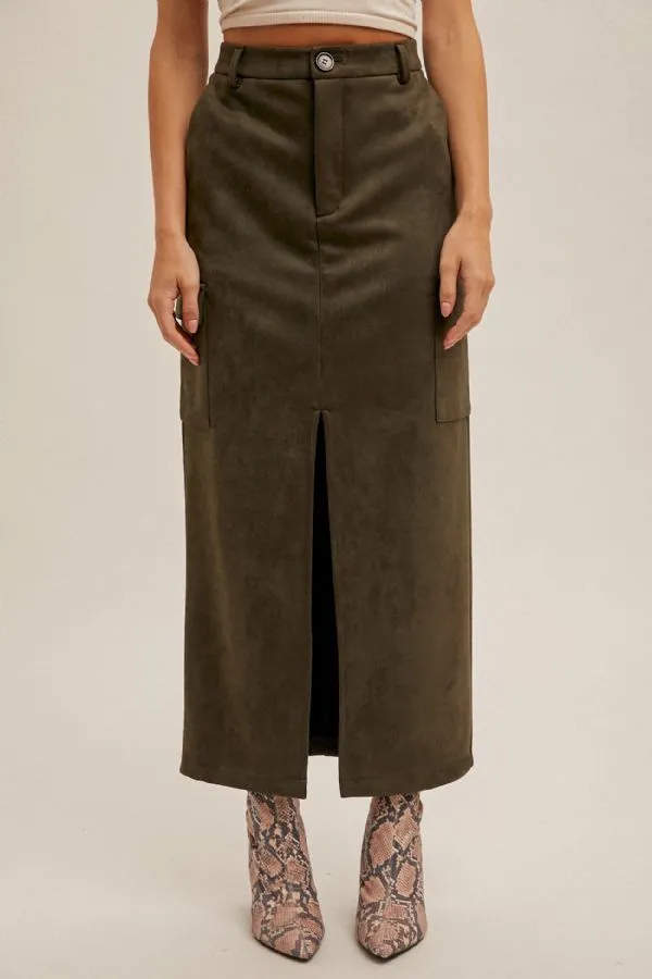 Sienna Suede Skirt