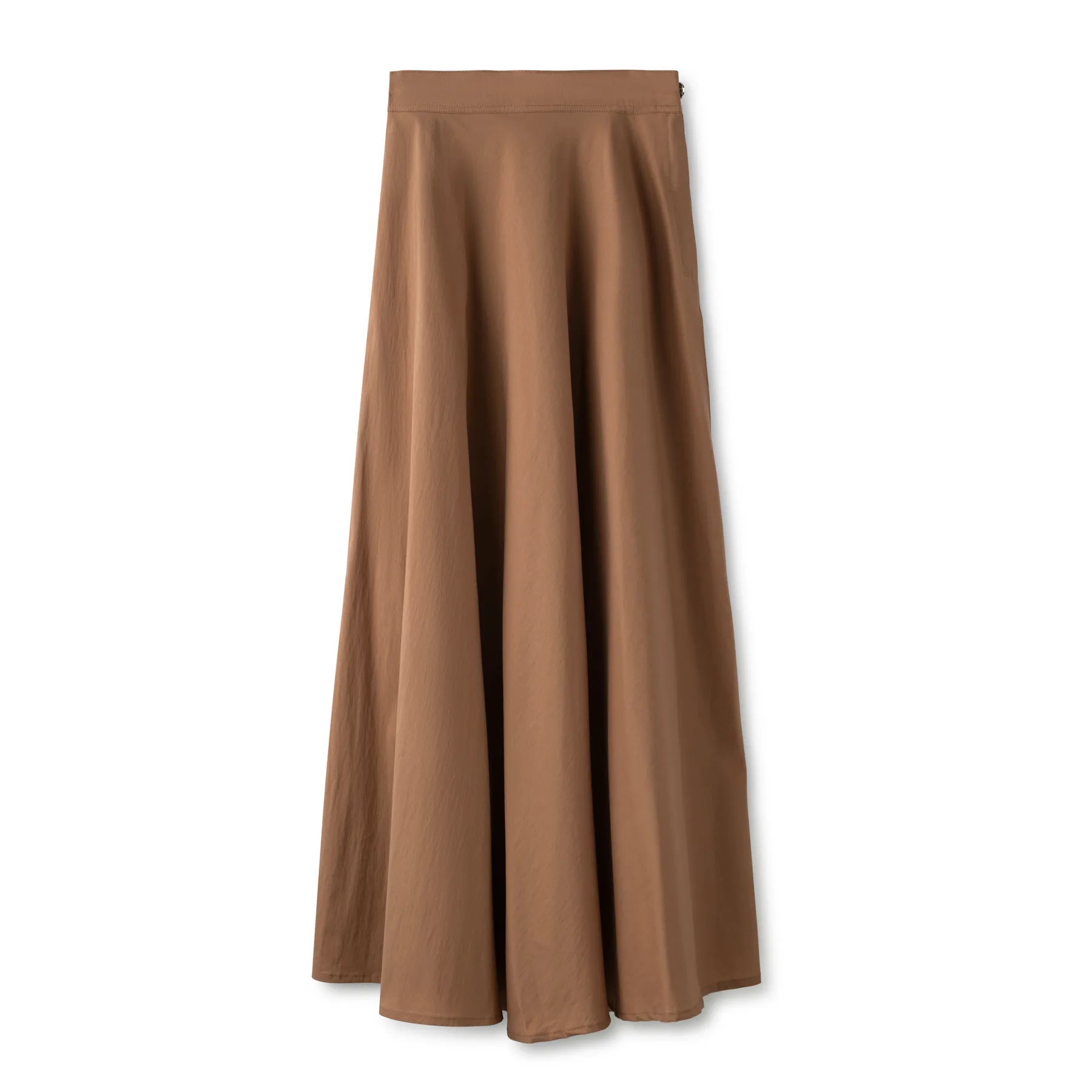 Signature Summer Circle Midi Skirt IN: Mocha