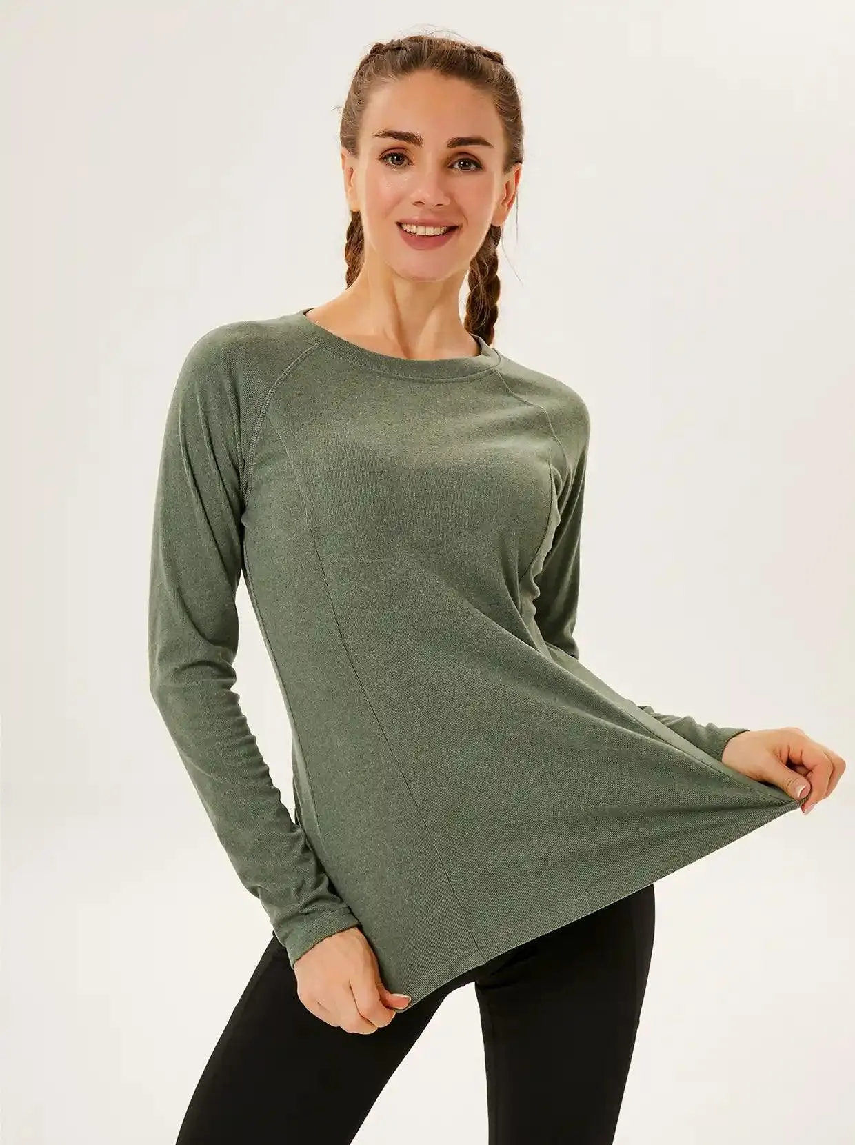 SOcomfi™  Pullover Long-sleeve Base Layer for Women