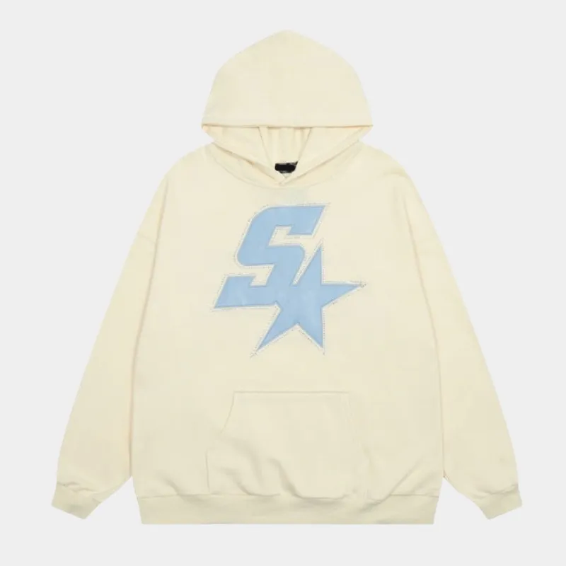 Star Letter | Printed Hoodie