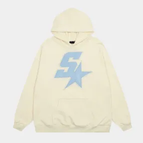 Star Letter | Printed Hoodie