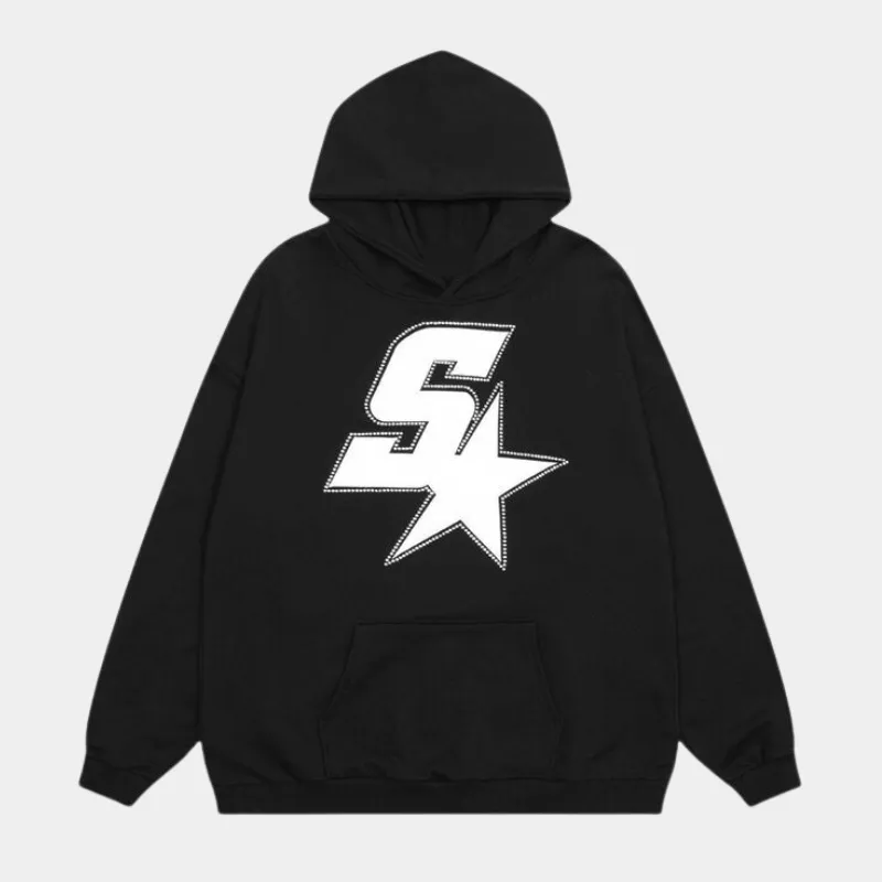 Star Letter | Printed Hoodie