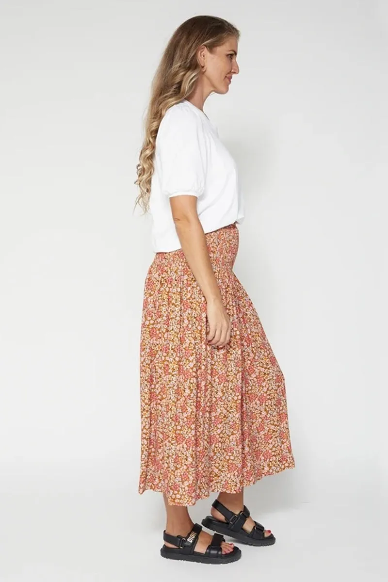 Stella   Gemma - Briar Skirt - Boho Ditsy Floral