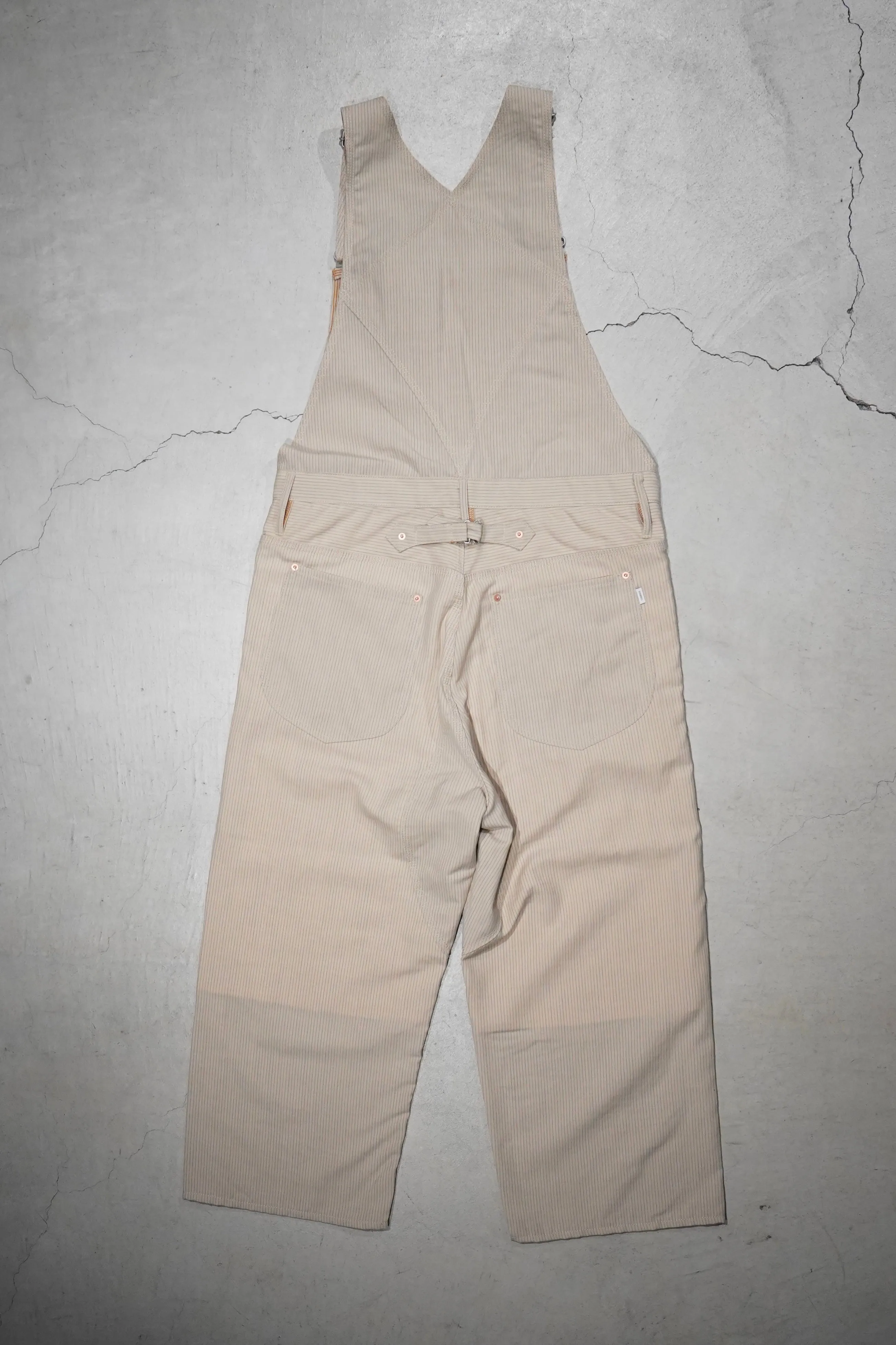 SUGARHILL WOOL LINEN OVERALL(HICKORY)