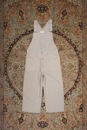 SUGARHILL WOOL LINEN OVERALL(HICKORY)