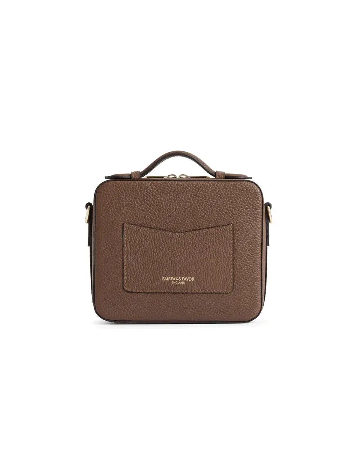 The Buckingham Women's Crossbody Bag - Tan Suede