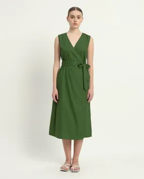 The Windsor Emerald Cotton Dress