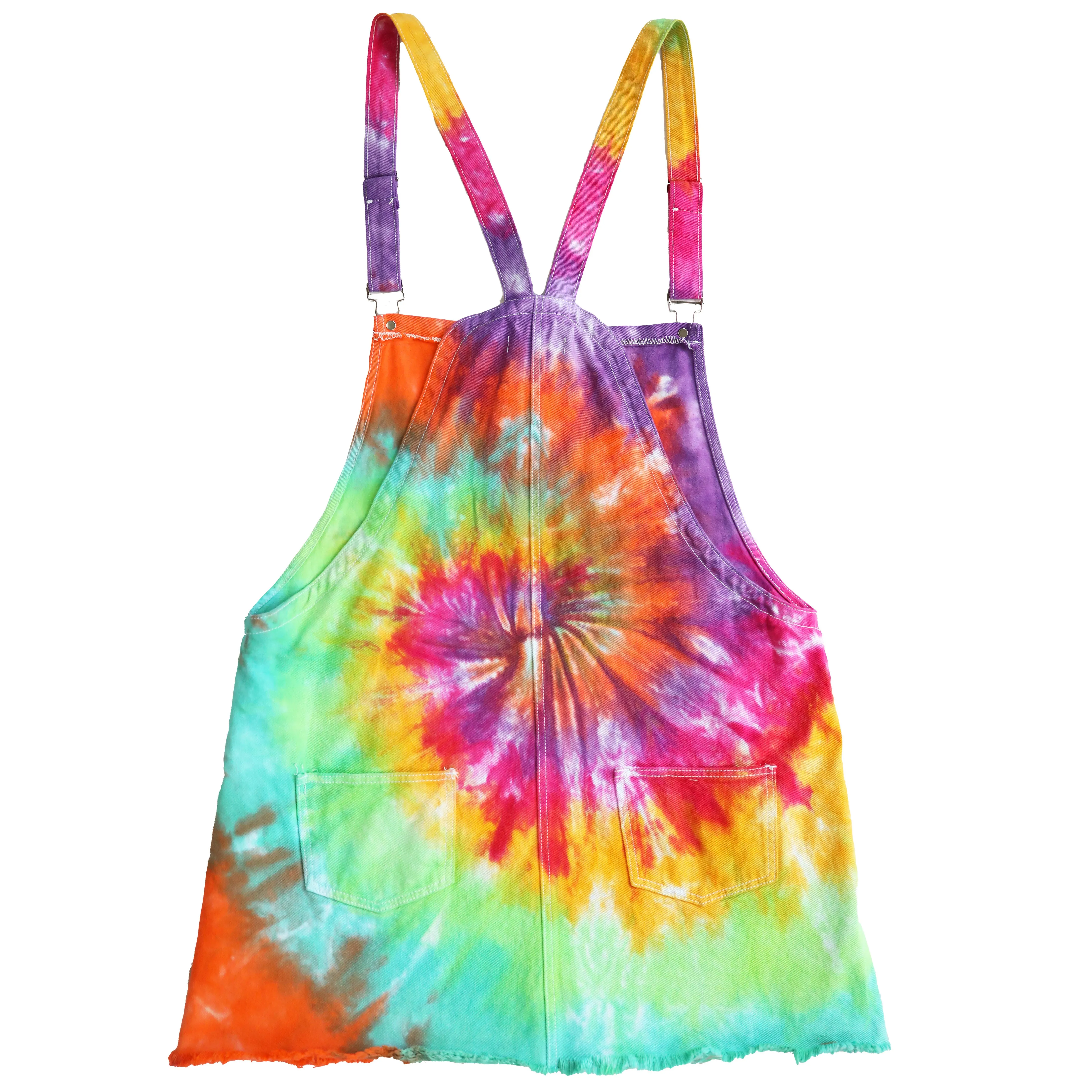 Tie Dye Women’s Overall Dress