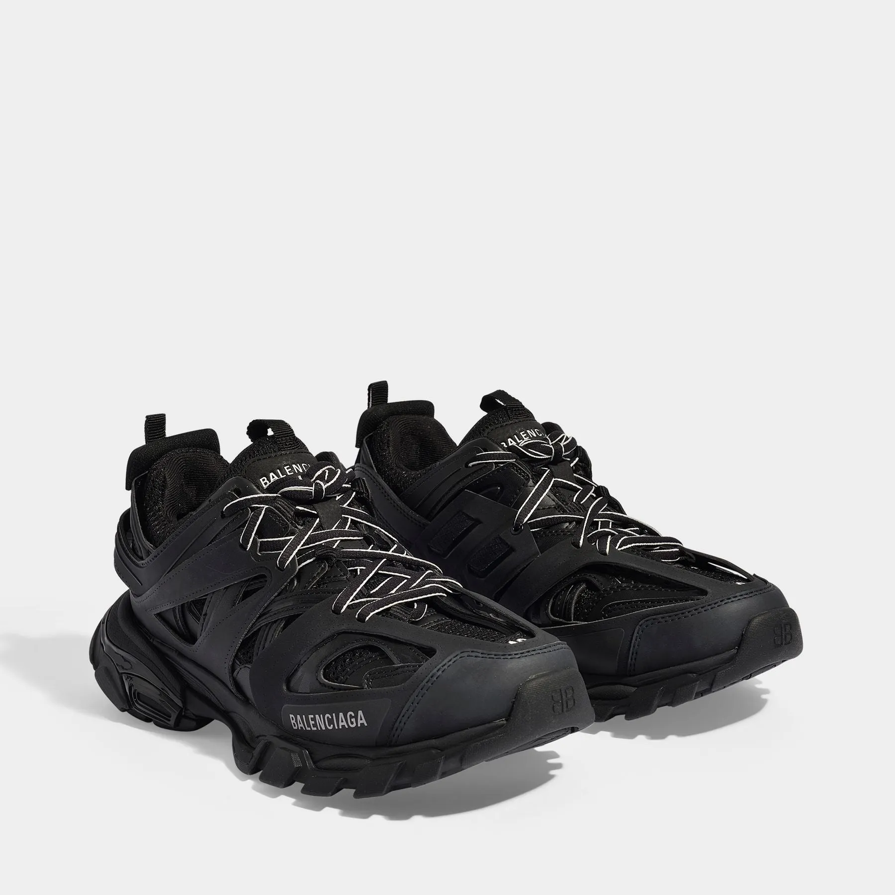 Track Sneaker in Black