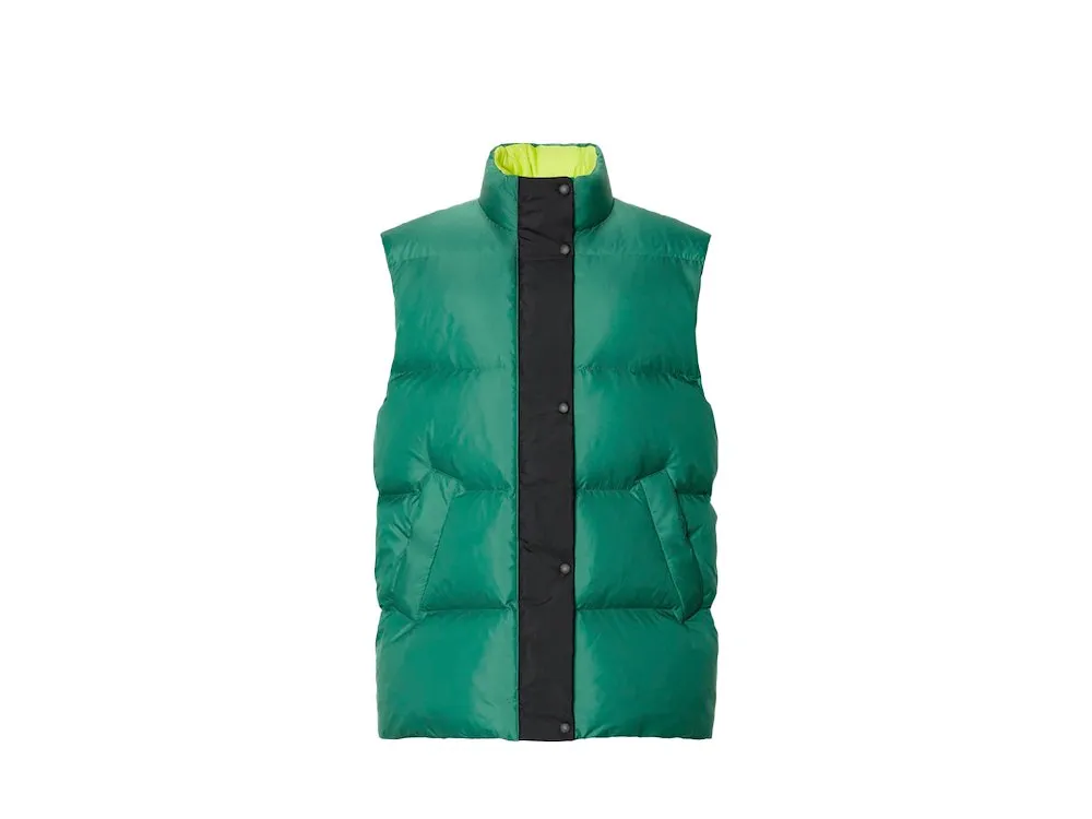 Uniqlo Marni Down Oversized Vest Green