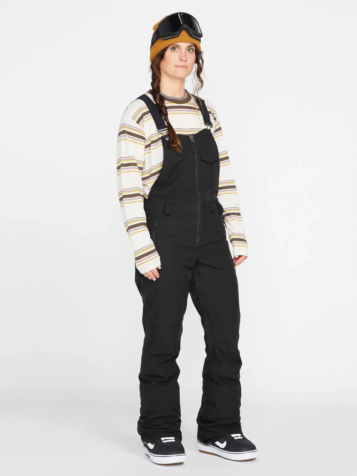 Volcom Swift Bib Overall Women's Black