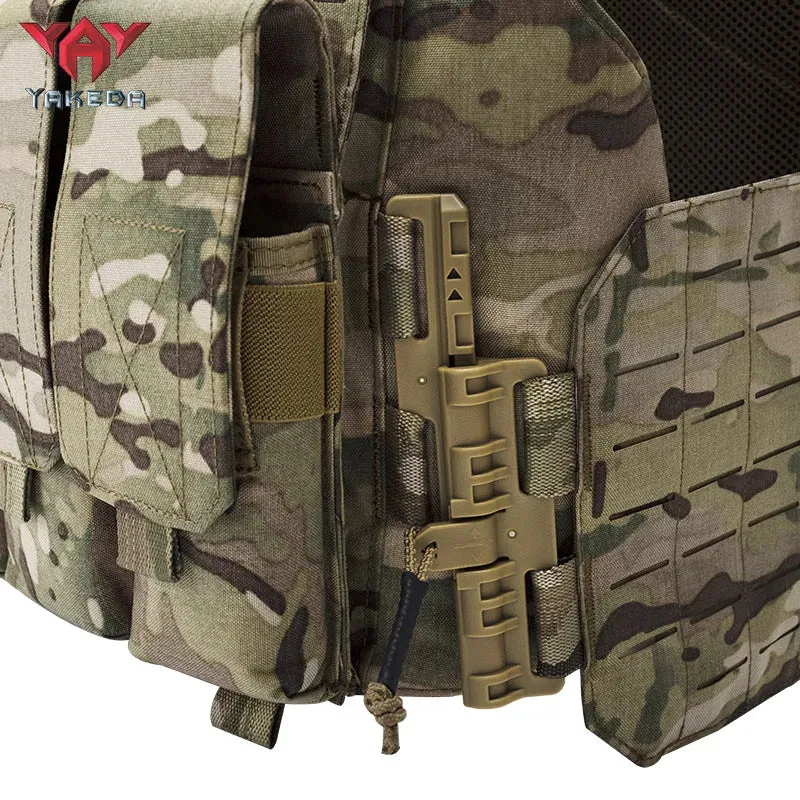 VT-8558 YAKEDA Camouflage Nylon Chaleco Tactico Combat MOLLE Plate Carrier Tactical Vest