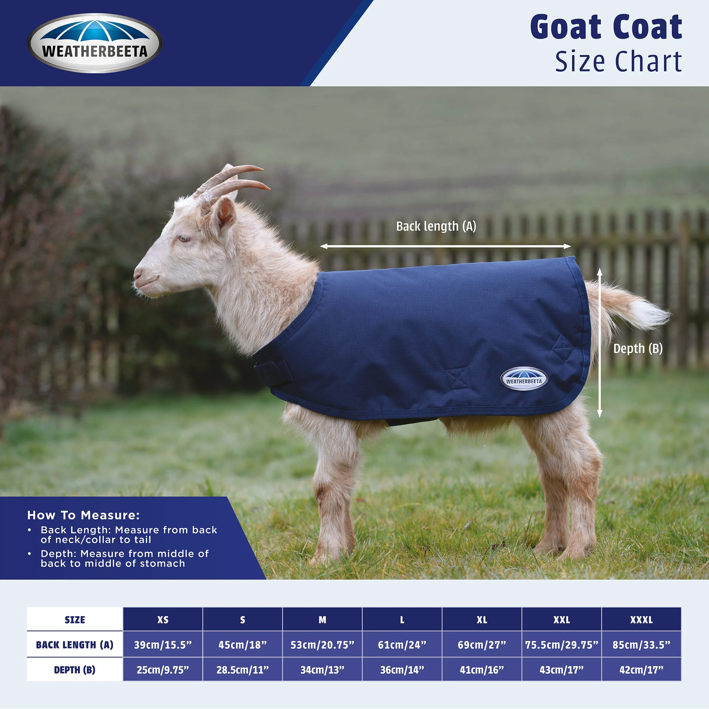 Weatherbeeta Deluxe Goat Coat