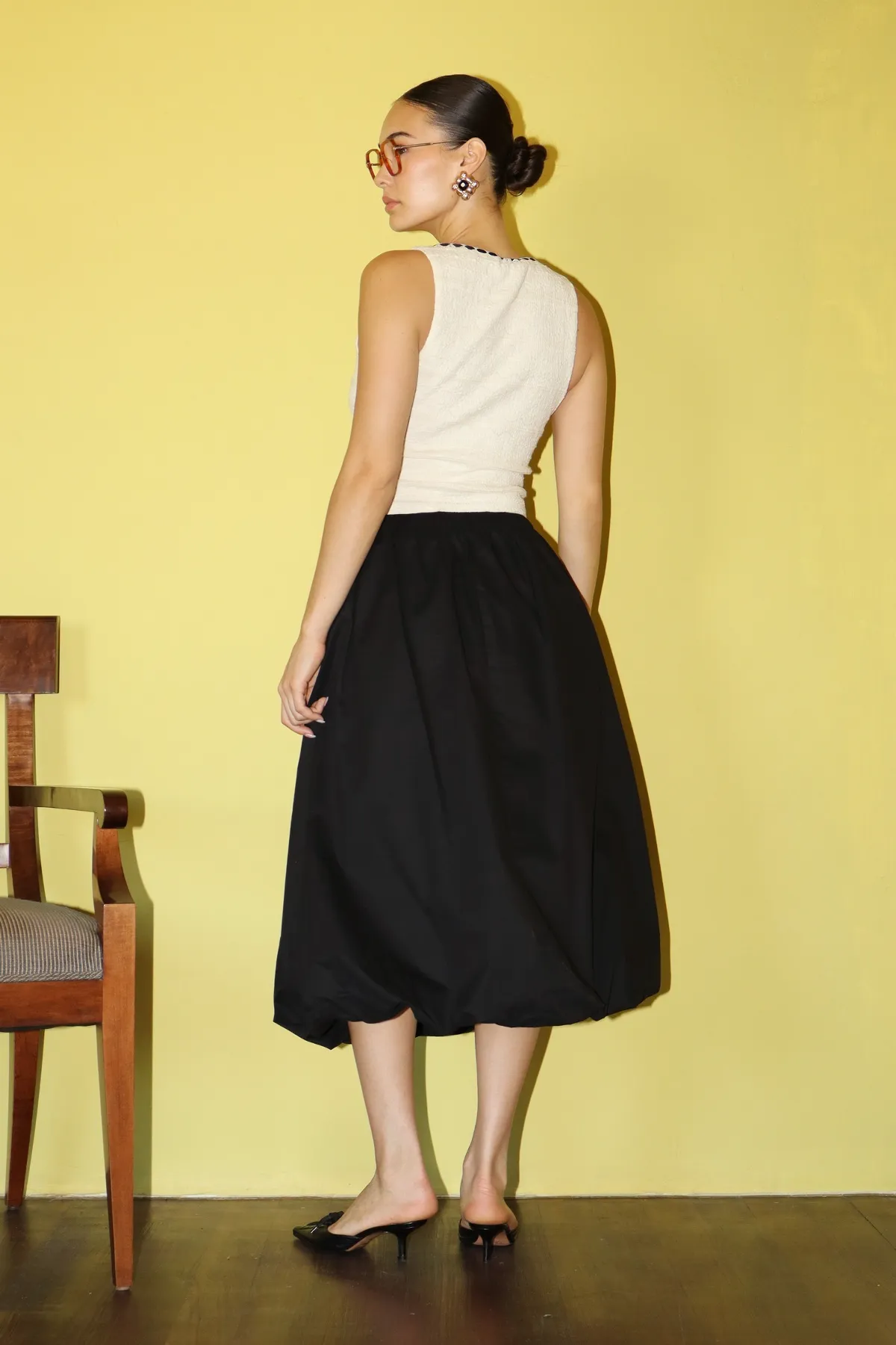 Whimsical Breeze Midi Skirt