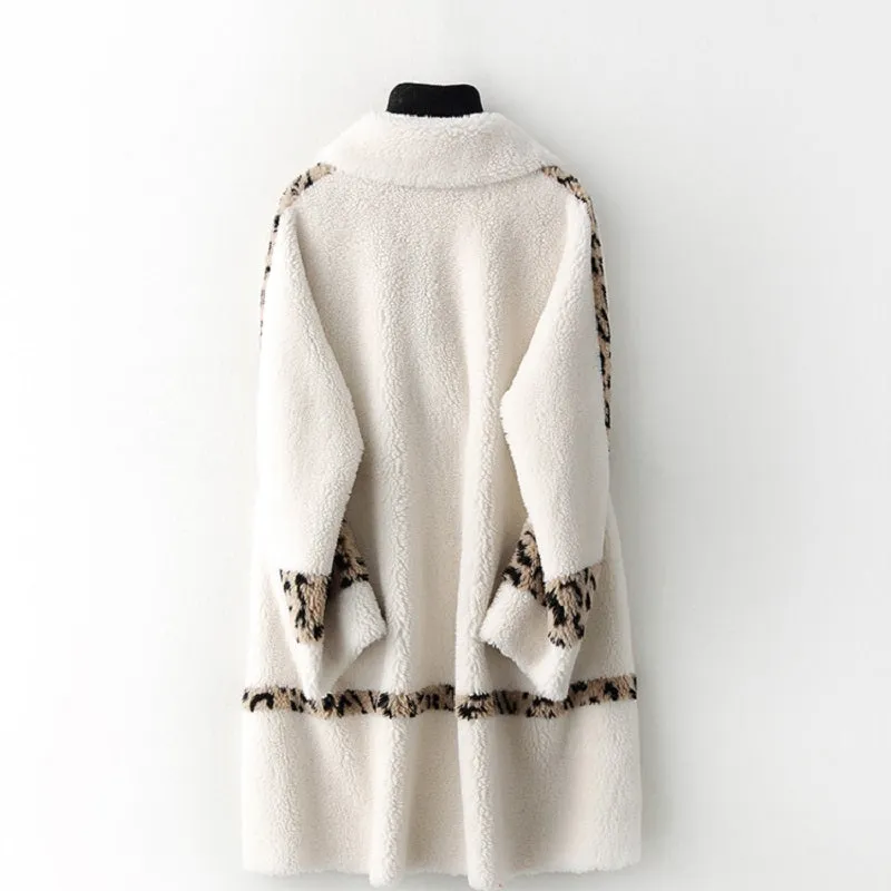 Women's Autumn/Winter Casual Warm Coat With Sheep Fur