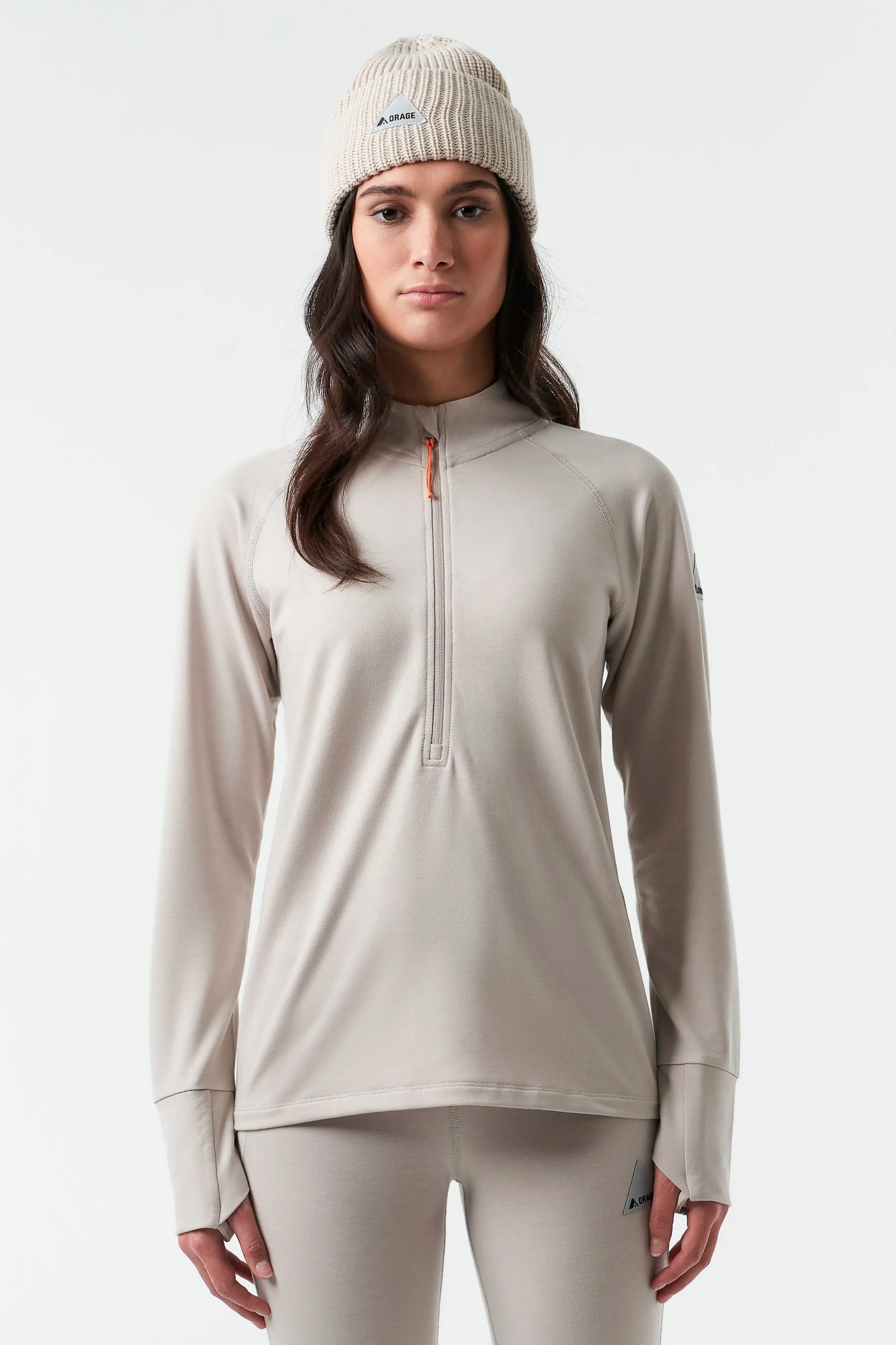 Women’s Harebelly Heavy Base Layer-Dark Birch