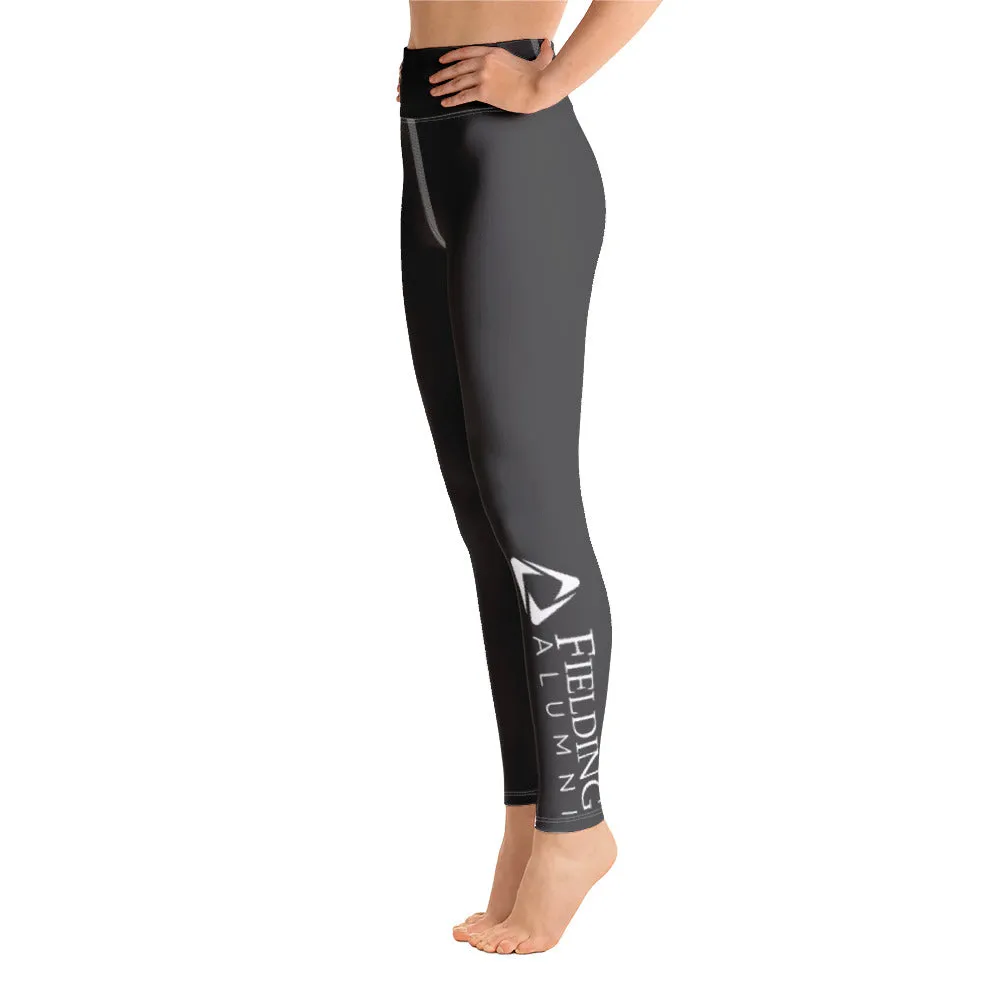 Yoga Leggings - Dark Grey | Alumni Logo