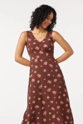 Ziva Floral Midi Dress